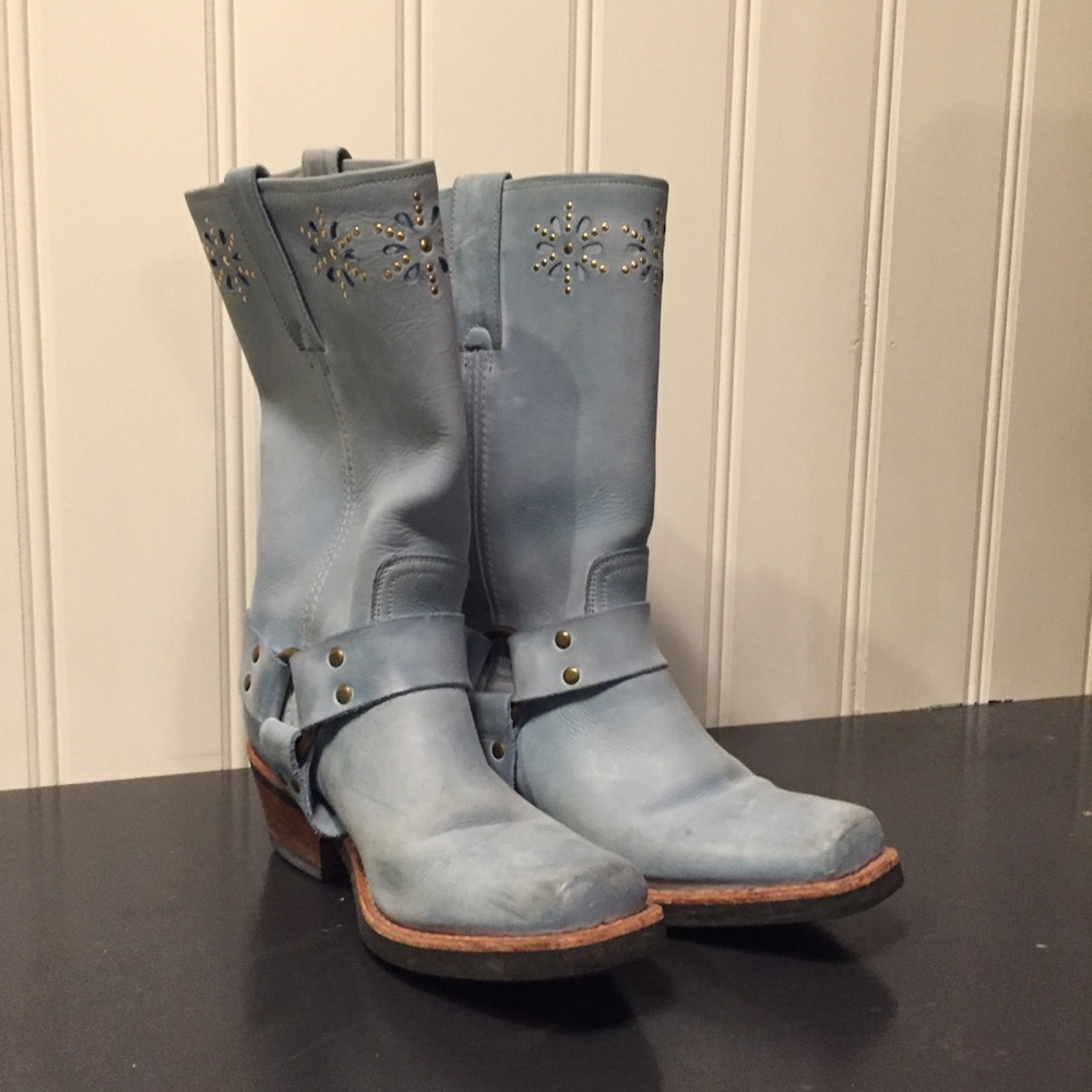 Blue Frye Boots